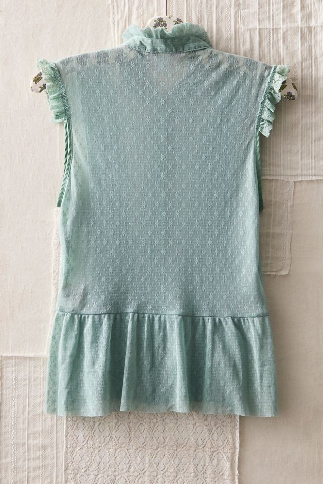 FP MART: Vintage: The Originals Tulle Lace Blouse #1