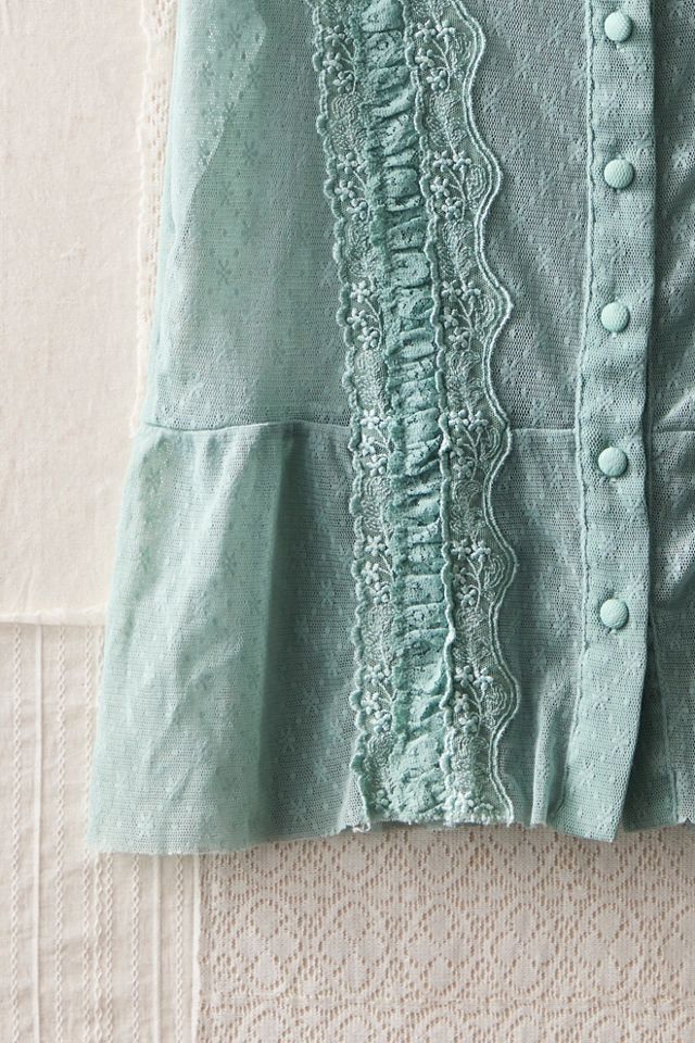FP MART: Vintage: The Originals Tulle Lace Blouse #2