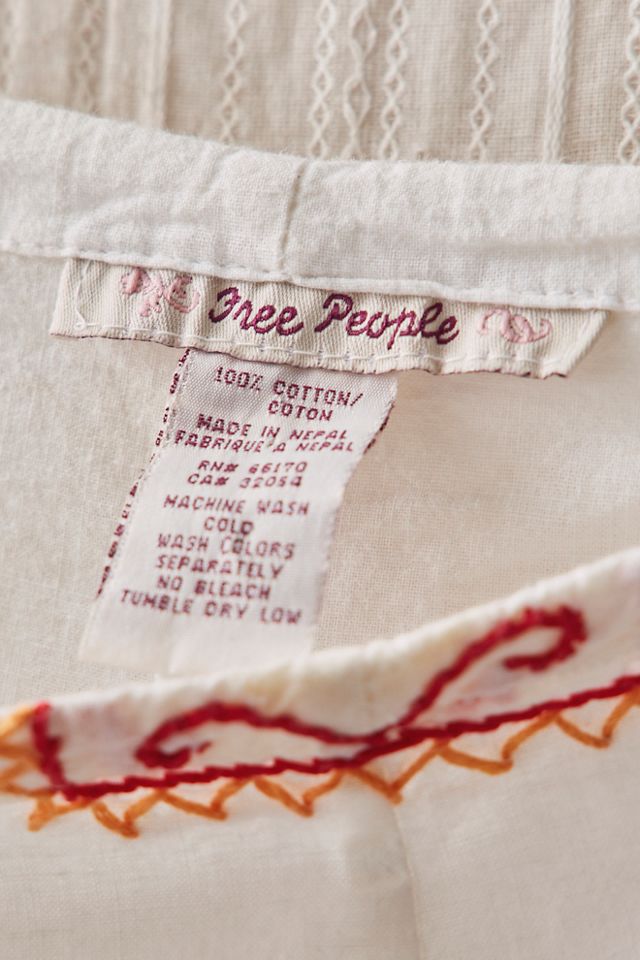 FP MART: Vintage: The Originals 1990s Embroidered Capri Paints #3