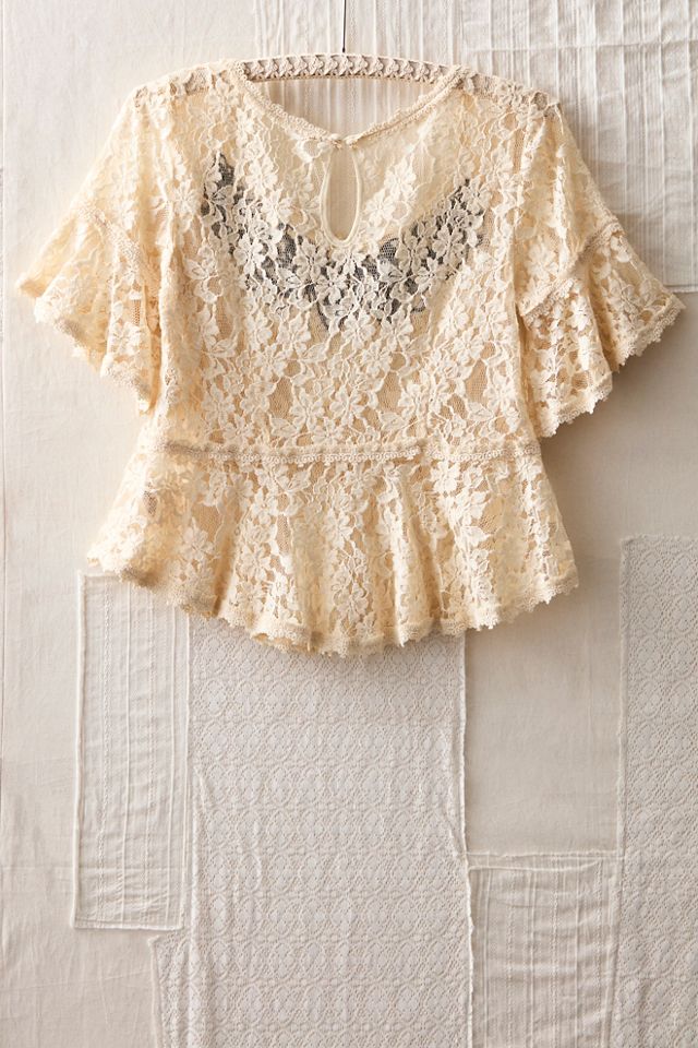 FP MART: Vintage: The Originals Lace Applique Top #1