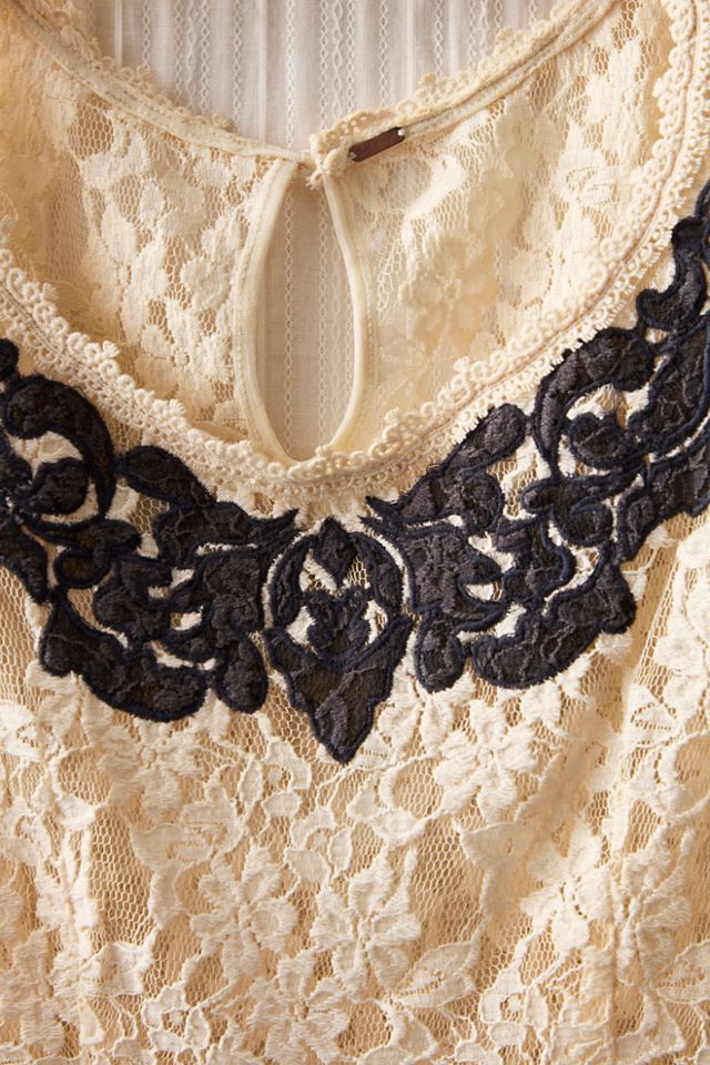 FP MART: Vintage: The Originals Lace Applique Top #3