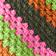 Orange, Gray, Pink And Green
