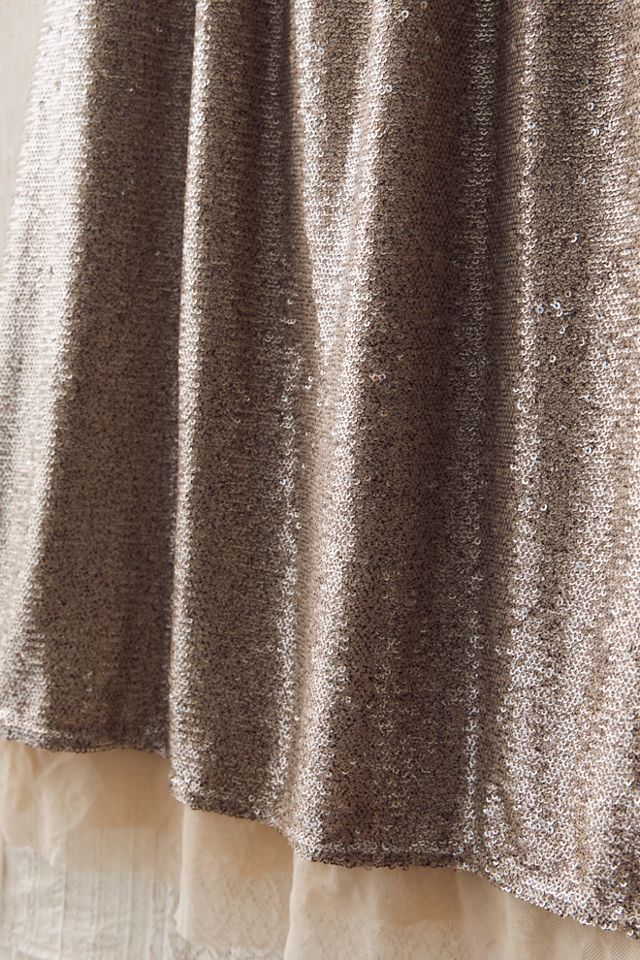 FP MART: Vintage: The Originals Silver Midi Skirt #2