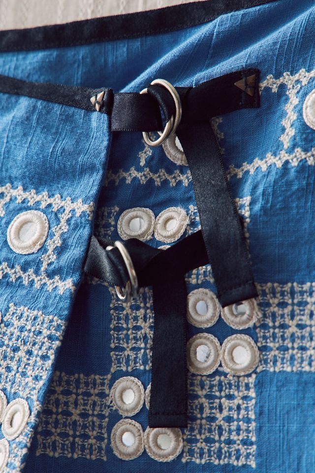 FP MART: Vintage: The Originals Embellished Wrap Mini Skirt #2