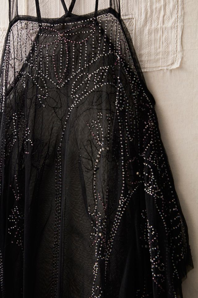 FP MART: Vintage: The Originals Sheer Embellished Maxi Slip Dress #2