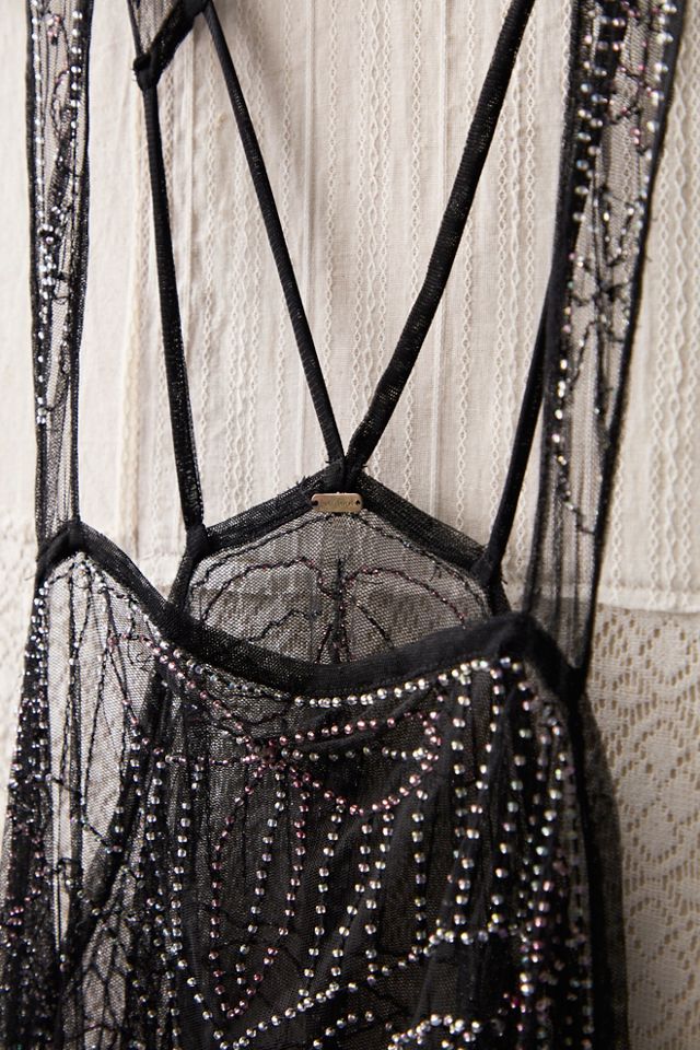 FP MART: Vintage: The Originals Sheer Embellished Maxi Slip Dress #3