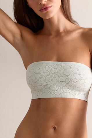 Smooth Talking Bandeau by Intimately at Free People in Frosted Mint, Size: XS