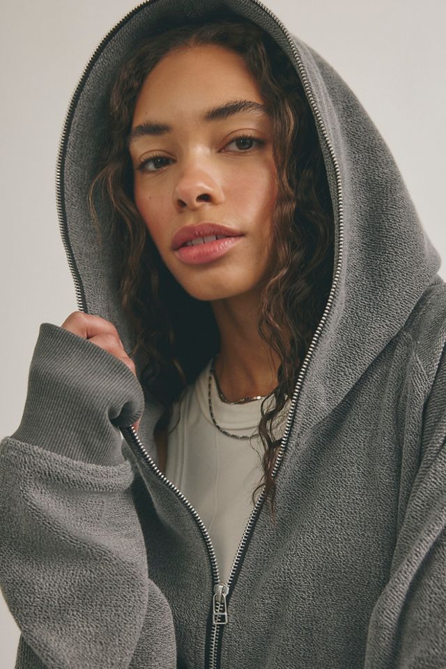 Asparagus Curved Asymmetrical Zip-Up #3
