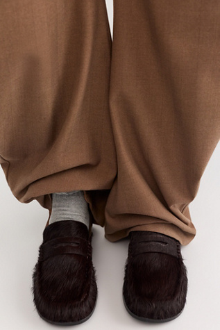 Blanche Hair-On Loafers