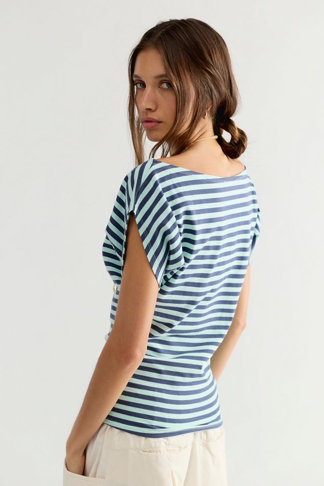 Geel Fletcher Striped Top #1