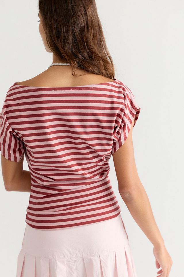 Geel Fletcher Striped Top #1