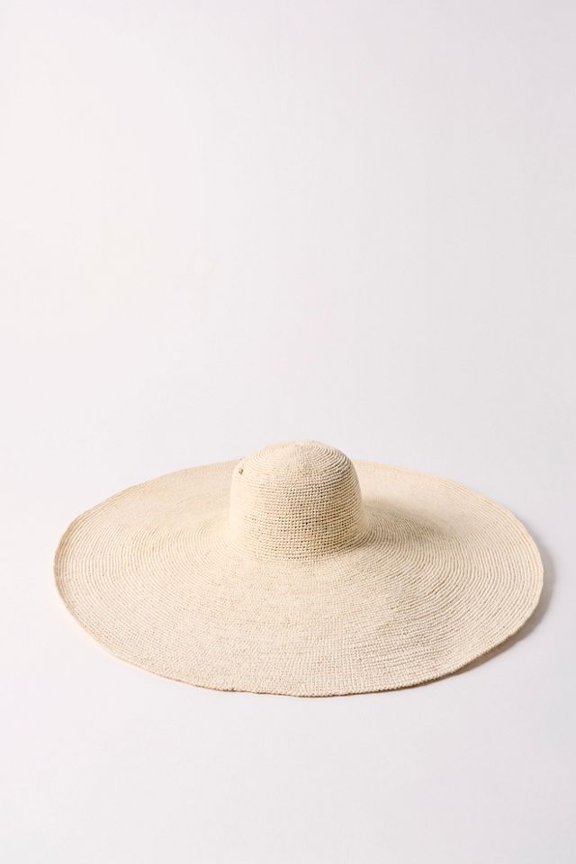 Chapeau en crochet coco Maki Palmata #1
