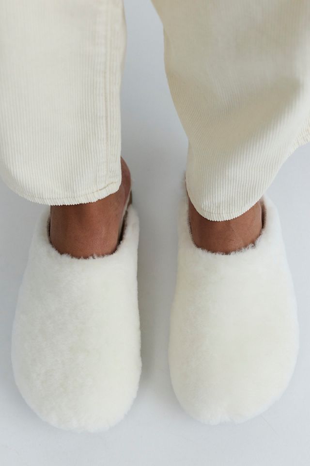 KUNSTEN Ella Cashmere Shearling Clogs #3