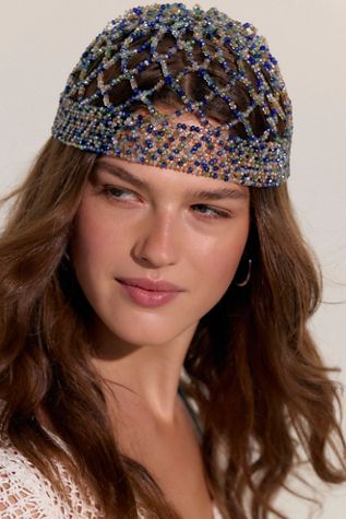 Muse Beaded Disco Cap