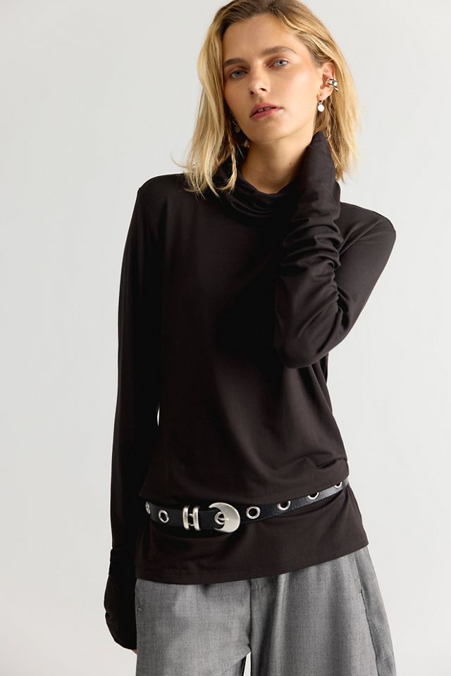 Nicholas K Demi Turtle-Neck Long Sleeve Top #3