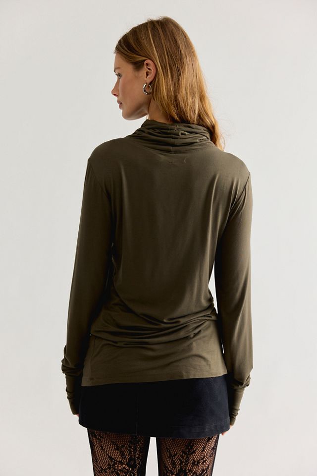 Nicholas K Demi Turtleneck Long Sleeve Top #1