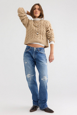 RE/DONE Levi's Mica Lace-Up Jeans