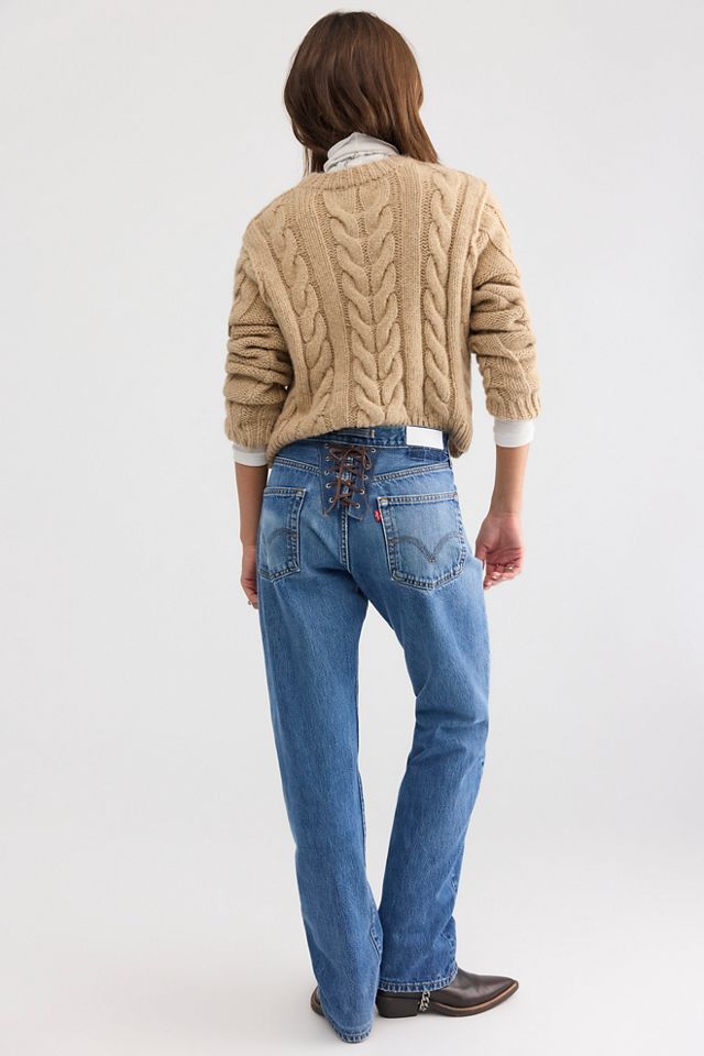RE/DONE Levi's Mica Lace-Up Jeans #1