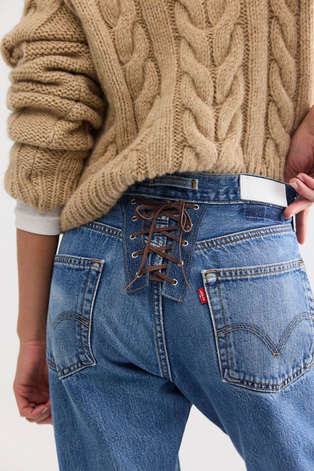 RE/DONE Levi's Mica Lace-Up Jeans #3