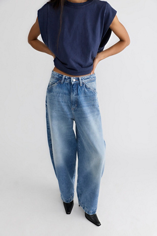 Icon Denim Lila Lantern Jeans by Free People