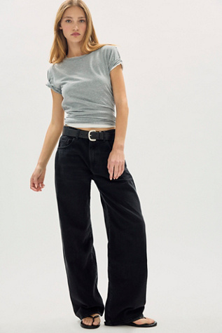 Icon Denim Bea Soft Wide-Leg Boyfriend Jeans