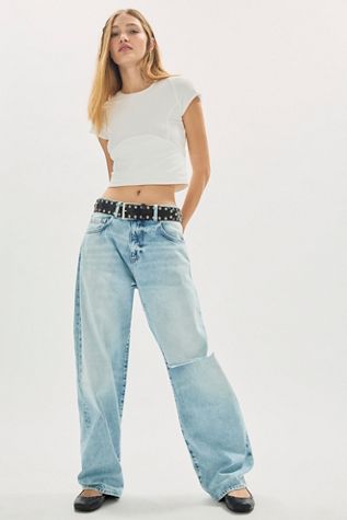 Icon Denim Bea Soft Wide-Leg Boyfriend Jeans