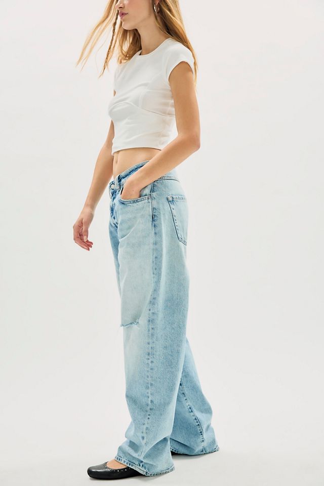 Icon Denim Bea Soft Wide-Leg Boyfriend Jeans #2