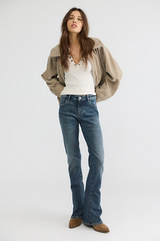 Icon Denim Kendy Low-Rise Bootcut Jeans