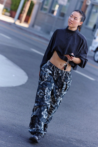 Pantalon de randonnée imprimé Morning Meadow