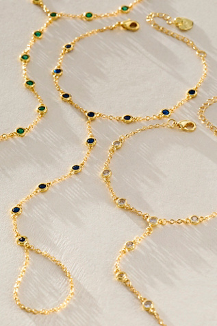 Bracha Maxine Hand Chain at Free People in Blue