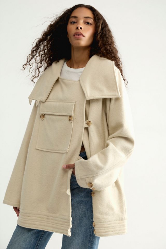 Nicholas K Drew Funnel-Neck Coat #3