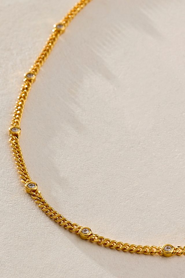 Brenda Grands Curb Tennis Chain Necklace #2