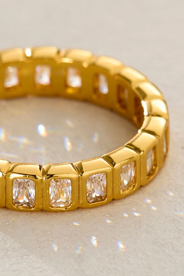 Brenda Grands Tennis Square Eternity Ring #1