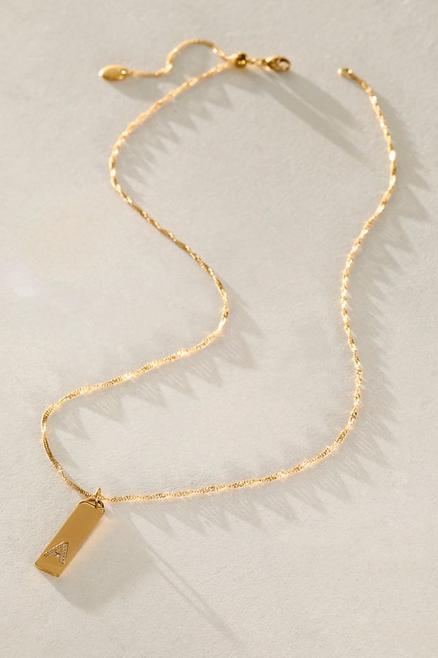 Brenda Grands Personalized Tag Necklace #1