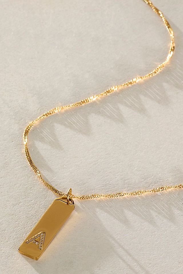 Brenda Grands Personalized Tag Necklace #2