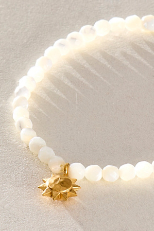 Женский браслет Satya Jewelry Satya Mother Of Pearl Sun Stretch, цвет: Жемчужный — фото 2