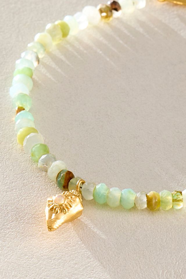 Satya Green Opal Shell Bracelet #1