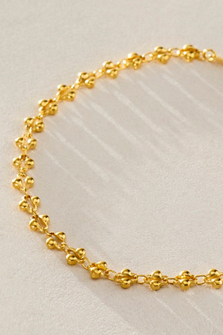Женские браслеты на ногу Satya Jewelry Satya Ornate Chain, цвет: Золотой — фото 2