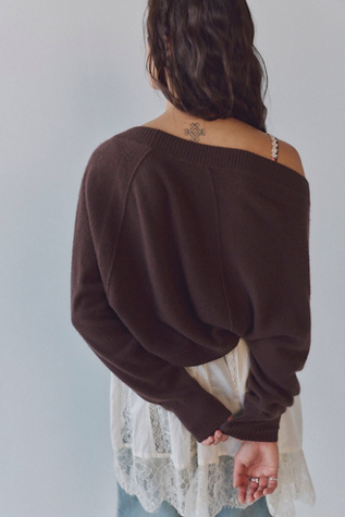 Женские болеро Free People Cashmere Shrug, цвет: Pluto — фото 3