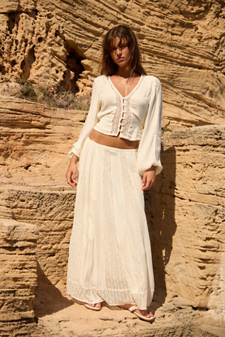 Marine Skirt Set