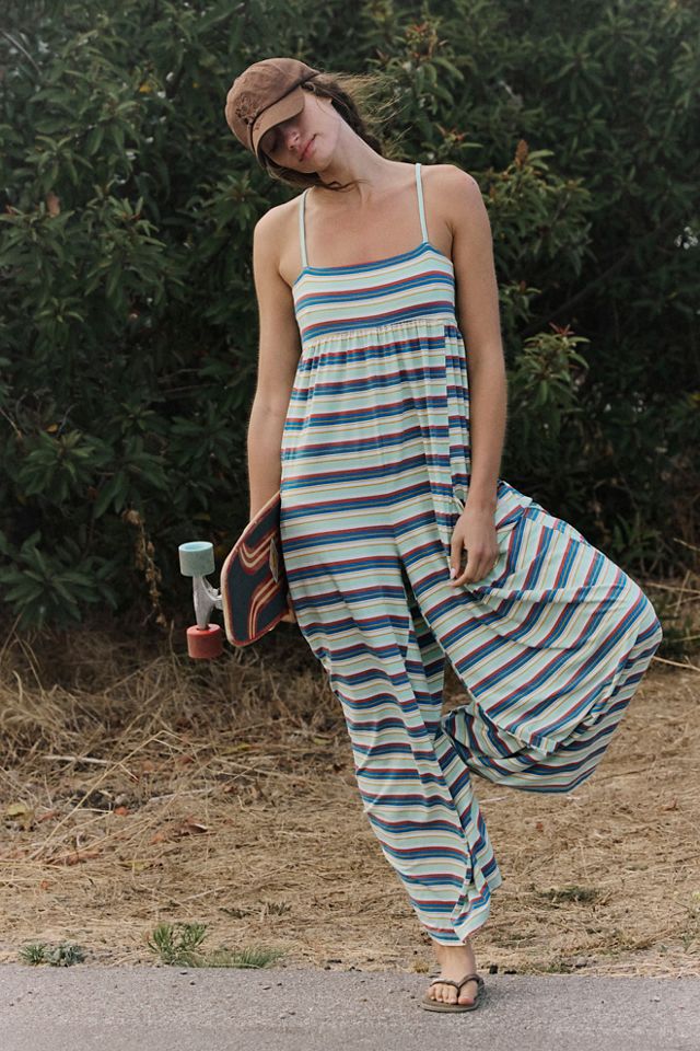 Hot Shot Printed Strappy Onesie #3
