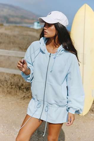 In A Cinch Zip-Up Hoodie