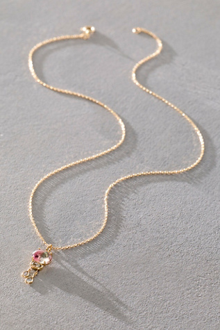 Celine D'Aoust Tourmaline Cab Necklace