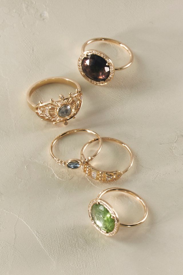 Celine D'Aoust Multi Shape Ring #4