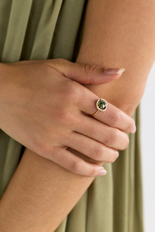 Bague tourmaline pastèque verte Celine D'Aoust