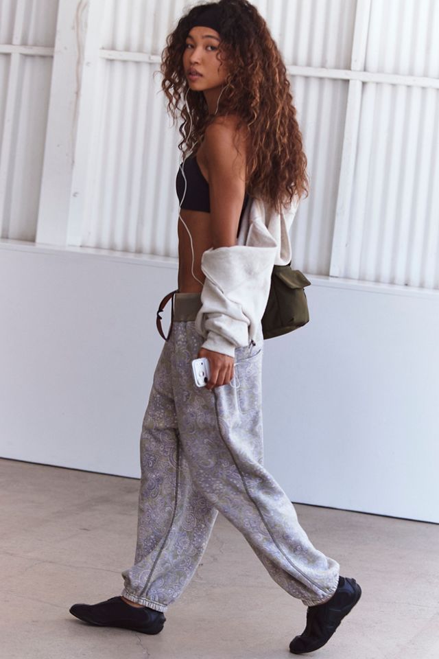 Printed Down Time Joggers #3
