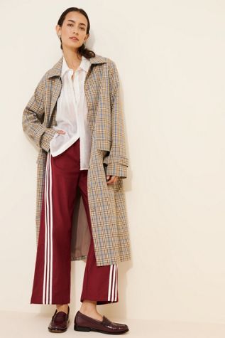 Ownley Kelly Plaid Coat