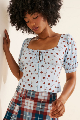 Buttercup Printed Top