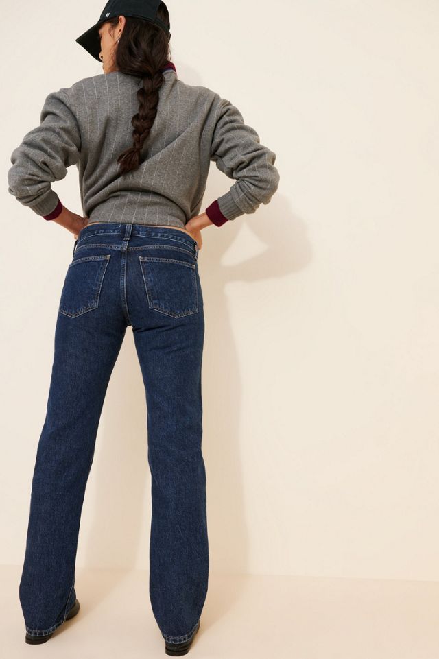 AGOLDE Low-Rise Slim-Straight Jeans #1