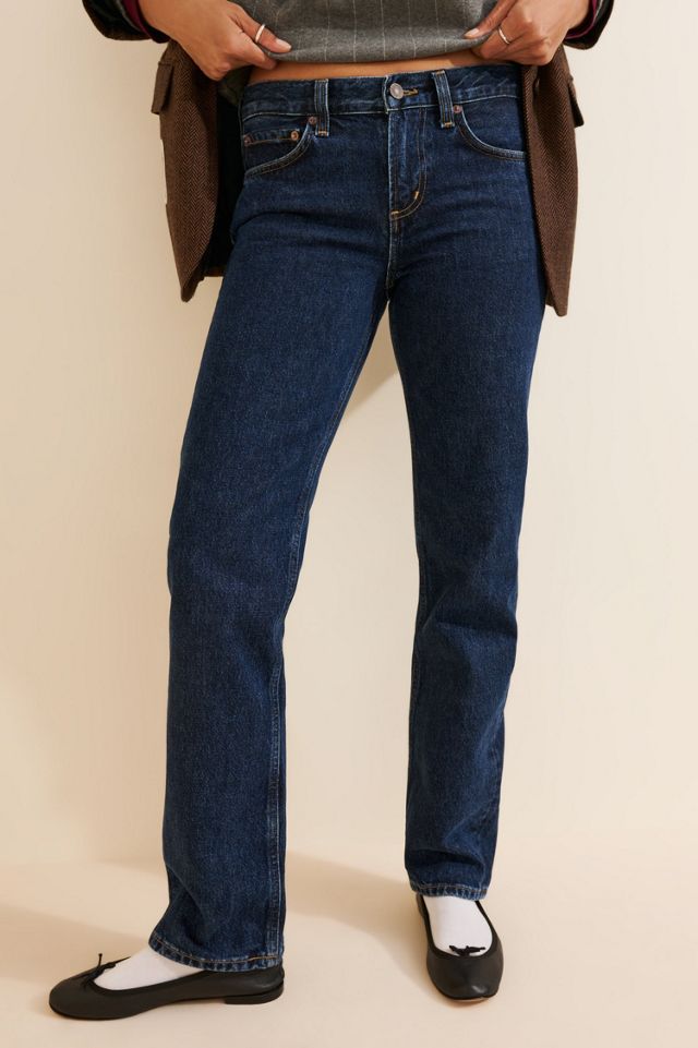 AGOLDE Low-Rise Slim-Straight Jeans #2